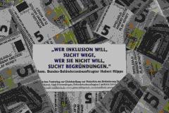 Zitat: "Wer Inklusion will, sucht Wege, wer sie nicht will, sucht Begründungen" - Hubert Hüppe