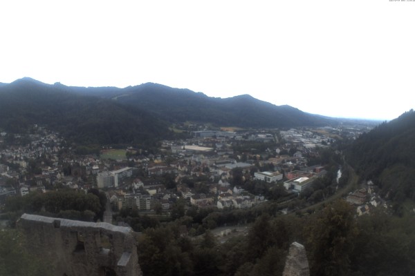 Aktuelle Bilder der Webcam mit Blick in Richtung Freiburg