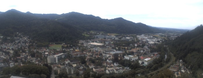 Aktuelle Bilder von Waldkirch mit Blick in Richtung Freiburg